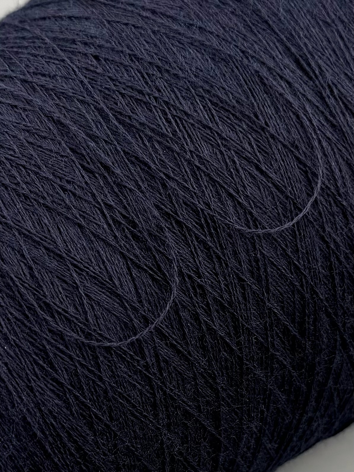 Zegna Baruffa Cashwool 2/48 – Extrafeines Merinogarn Dunkelblau 008800